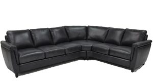 Ellis Sectional in Guanaco Granite